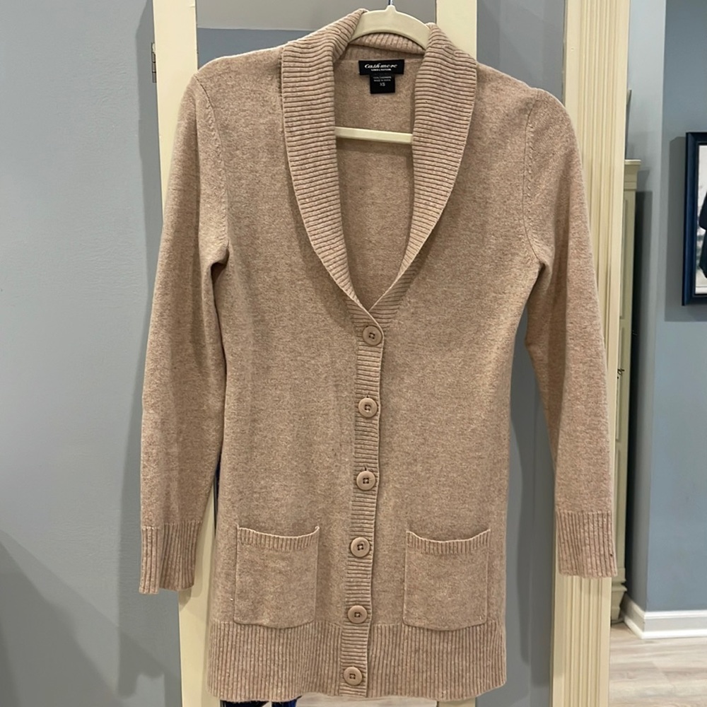 Lord and Taylor cashmere cardigan